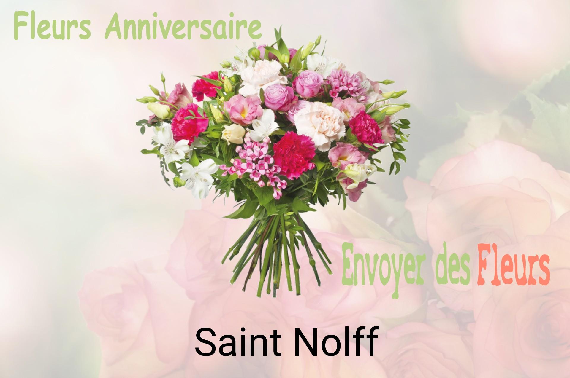 Bouquet de fleurs d’anniversaire livré à Saint-Nolff